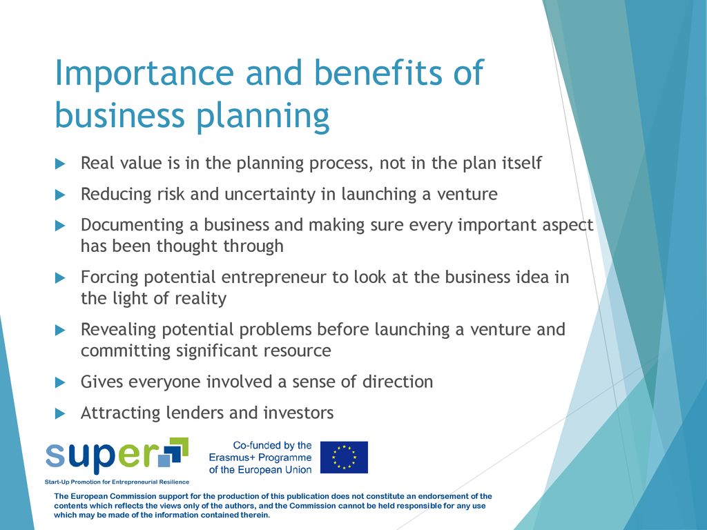 potential problems in business plan